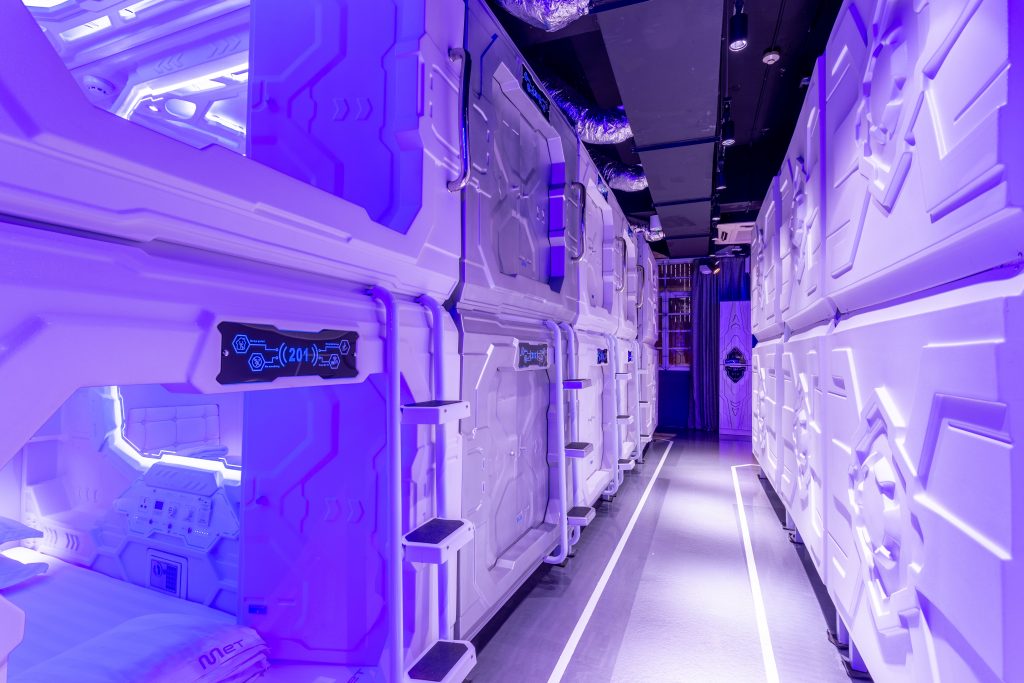 MET A Space Pod - Best Capsule Hotel in Singapore